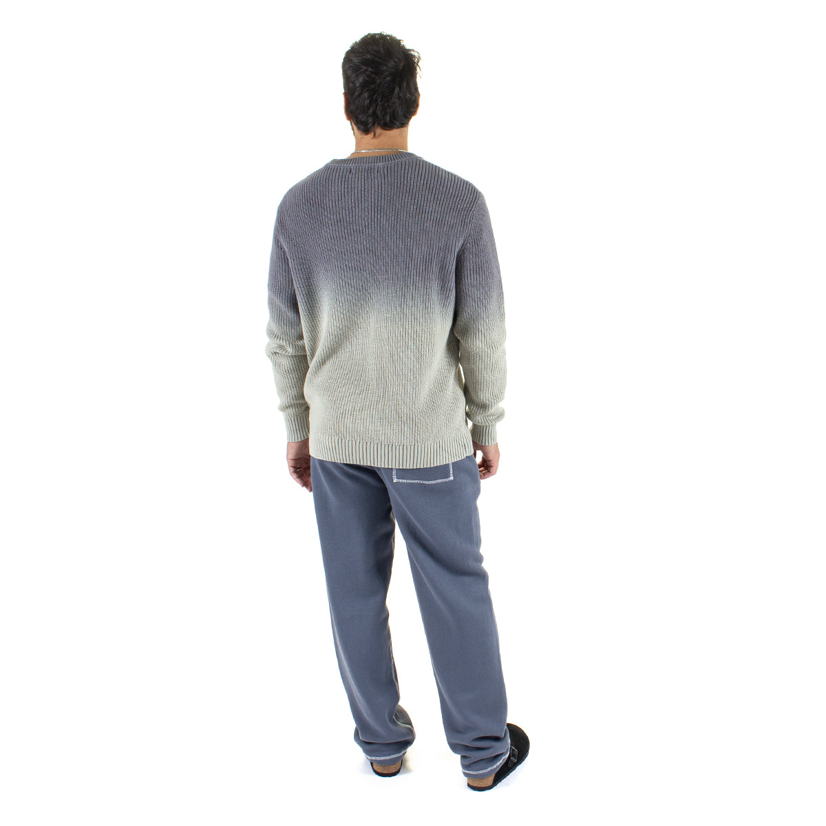 MOPQ - Wordmark Knit Sweater
Color : Slate