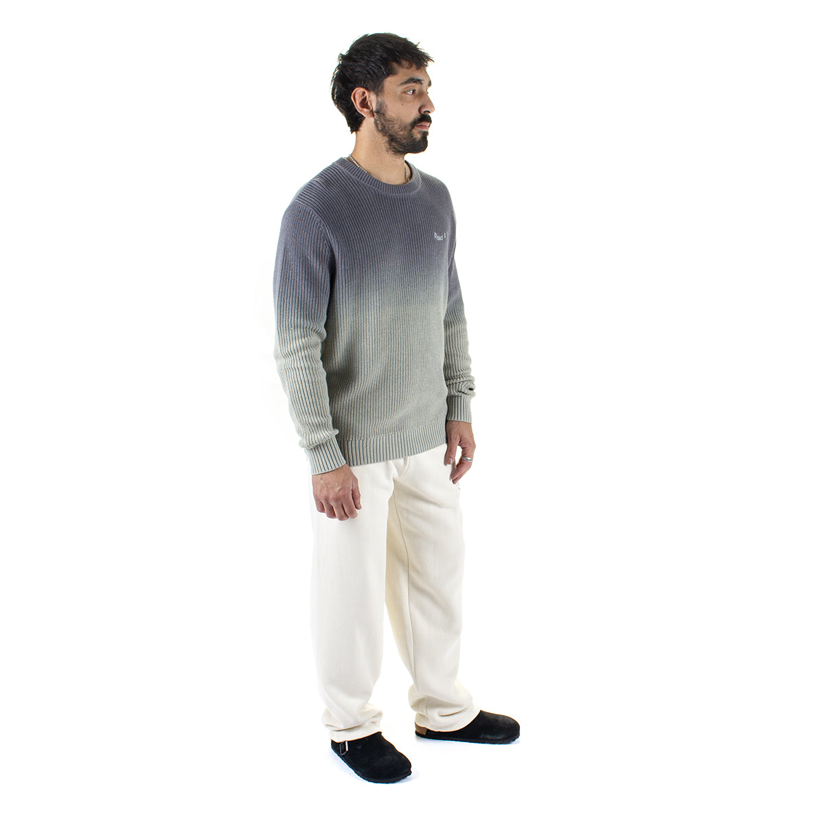 MOPQ - Warped Sweatpants
Color : Bone