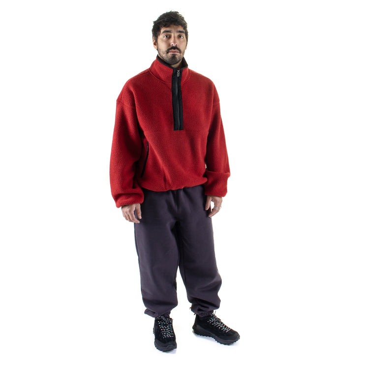 The North Face - Red Box Half-Zip Fleece
Style # NF0A8EGC6191
Color : Cardinal Red
