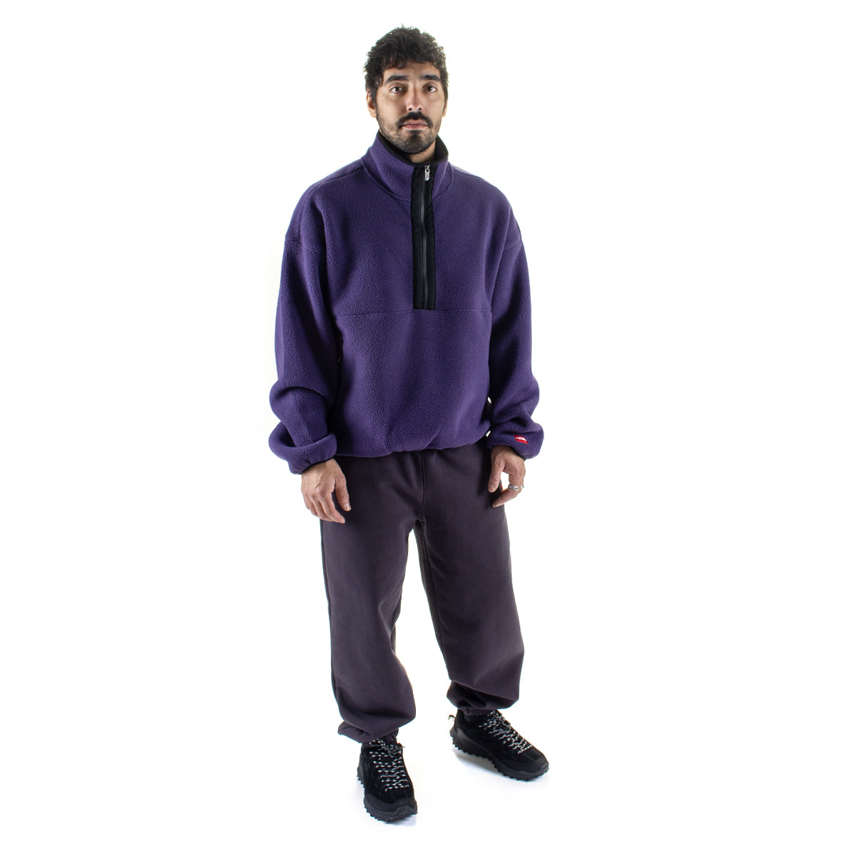 The North Face - Red Box Half-Zip Fleece
Style # NF0A8EGC1JI1
Color : Eternal Purple