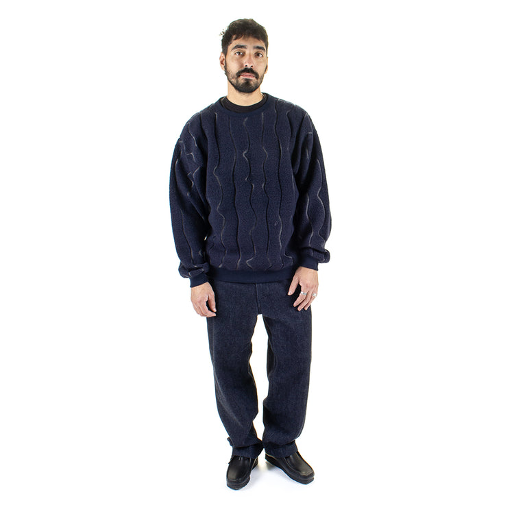 Pilgrim - Misha Boa Crewneck
Style # 3613-0282
Color : Navy