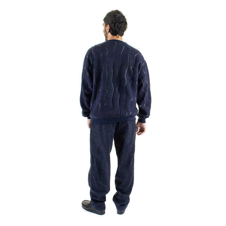 Pilgrim - Misha Boa Crewneck
Style # 3613-0282
Color : Navy