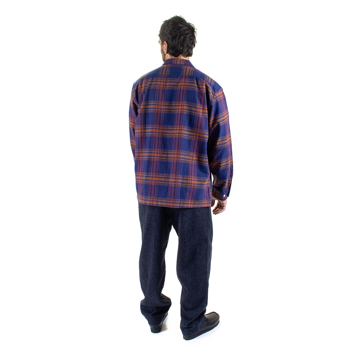 Pilgrim - Vincent Melange Ombre Shirt
Style # 3611-0590
Color : Red