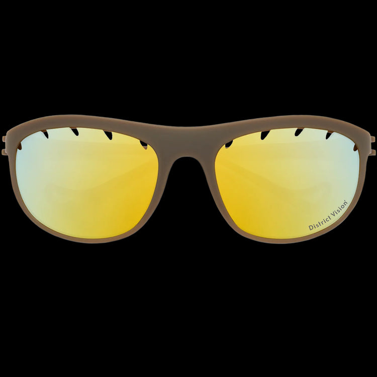 District Vision - Takeyoshi Altitude Master
Style # DVG004-V1
Color : Hazel / D+ FIre Mirror