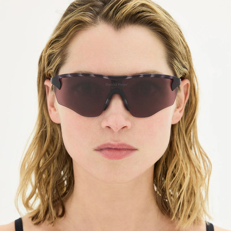 District Vision - Junya Racer
Style # DVG003
Color : Nightshade Tortoise / D+ Black Rose