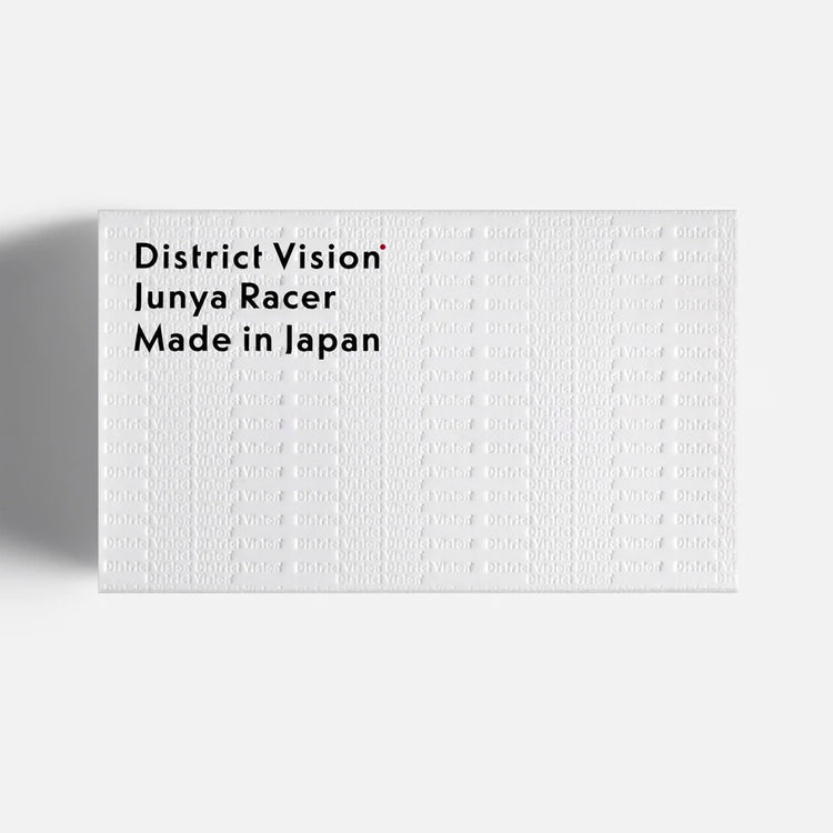 District Vision - Junya Racer
Style # DVG003
Color : Nightshade Tortoise / D+ Black Rose