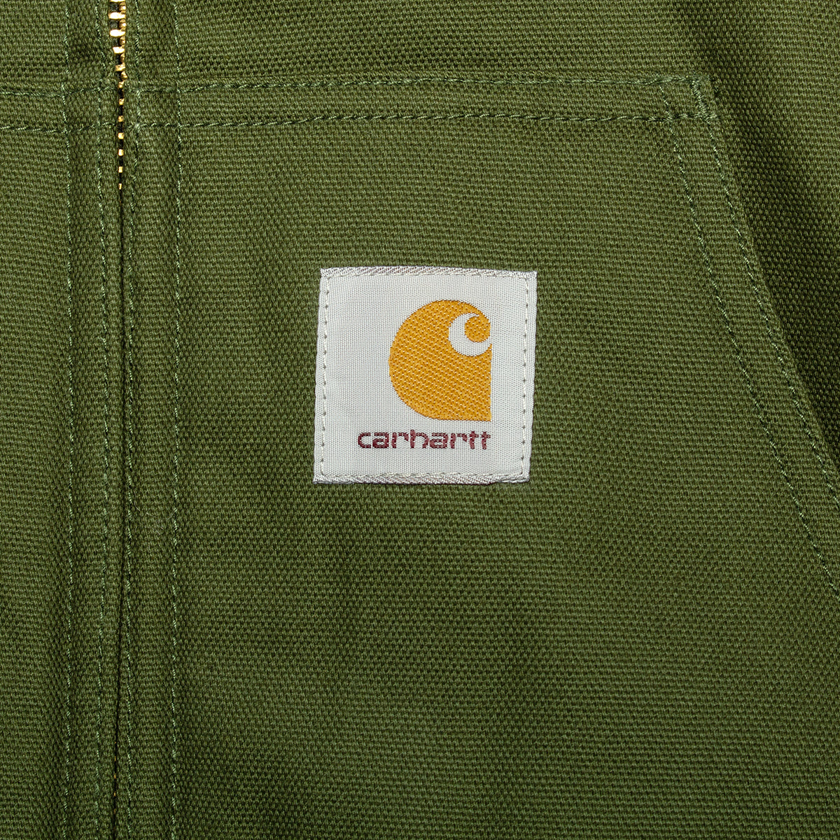 Carhartt WIP | Active Jacket - Rigid Dearborn Canvas
Style # I023083-2BR
Color : Tarragon