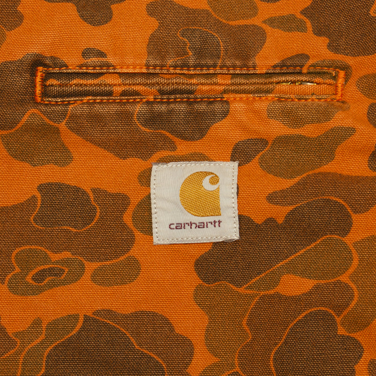 Carhartt WIP | OG Detroit Jacket - Garment Dyed Dearborn Canvas
Style # I034281-2FA
Color : Camo Duck / Green / Turmeric