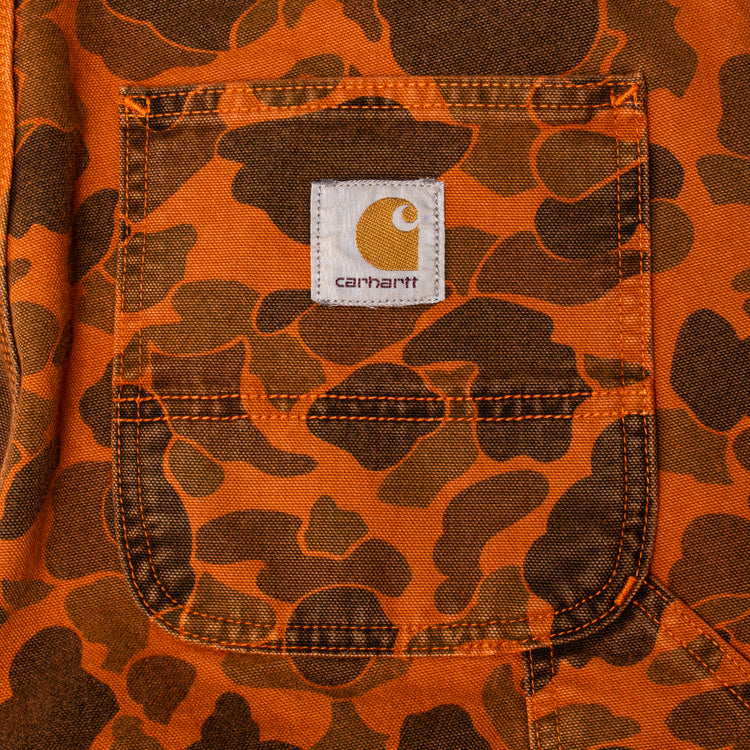 Carhartt WIP | Duck Single Knee Pant - Dearborn Canvas
Style # I033896-2FA
Color : Camo Duck / Green / Turmeric