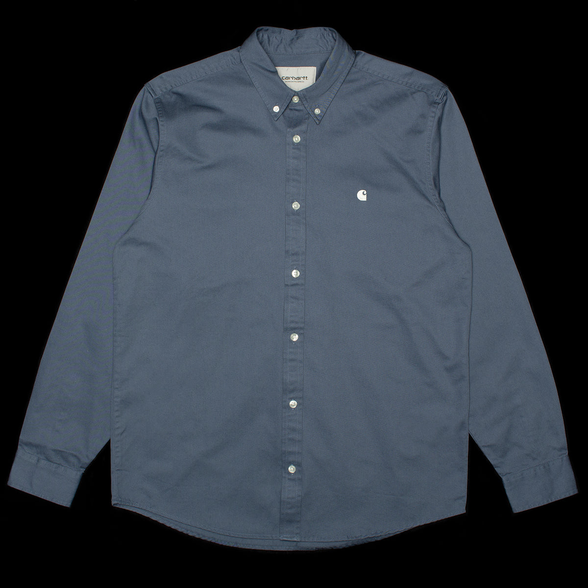 Carhartt WIP | Madison L/S Shirt
Style # I023339-2E3
Color : Positano / Wax