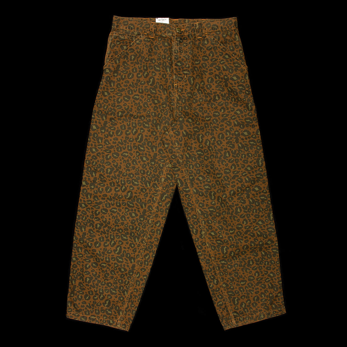 Carhartt WIP | OG Single Knee Pant - Hubbard Canvas
Style # I033754-2MT
Color : Camo Leopard / Tamarind