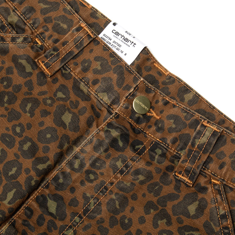 Carhartt WIP | OG Single Knee Pant - Hubbard Canvas
Style # I033754-2MT
Color : Camo Leopard / Tamarind