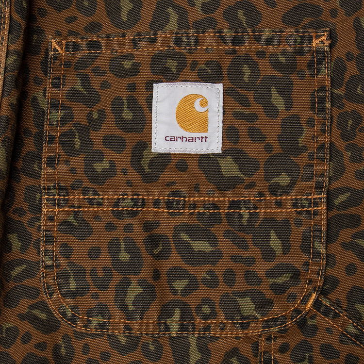 Carhartt WIP | OG Single Knee Pant - Hubbard Canvas
Style # I033754-2MT
Color : Camo Leopard / Tamarind