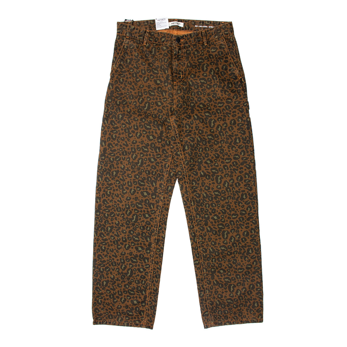 Carhartt WIP | Women's Leo Pierce Pant Straight
Style # I034250-2MT
Color : Camo Leopard / Tamarind