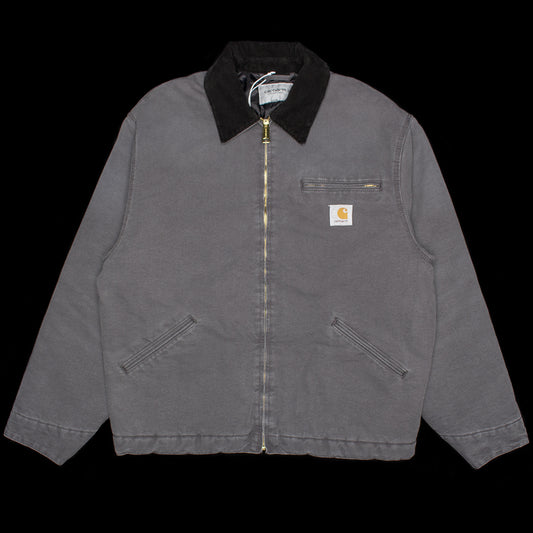 Carhartt WIP - OG Detroit Jacket
Style # I035614-3CL
Color : Graphite / Black (Stone Canvas)