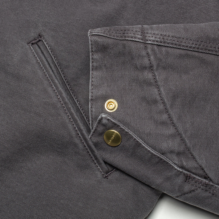 Carhartt WIP - OG Detroit Jacket
Style # I035614-3CL
Color : Graphite / Black (Stone Canvas)