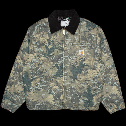 Carhartt WIP - OG Detroit Jacket
Style # I035614-3BL
Color : Green / Black Camo Combi (Stone Washed)