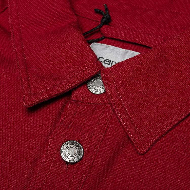 Carhartt WIP - Selby Shirt Jacket
Style # I035305-H8
Color : Scarlet