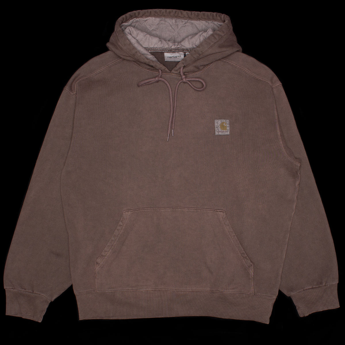 Carhartt WIP - Hooded Vista Sweatshirt
Style # I029523-33H
Color : Palisander (Garment Dyed)