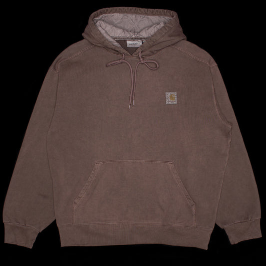 Carhartt WIP - Hooded Vista Sweatshirt
Style # I029523-33H
Color : Palisander (Garment Dyed)