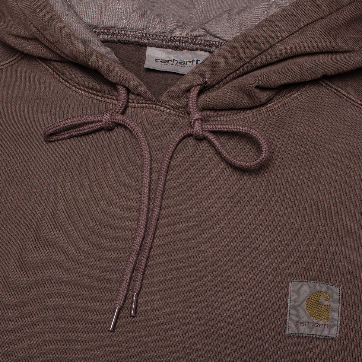 Carhartt WIP - Hooded Vista Sweatshirt
Style # I029523-33H
Color : Palisander (Garment Dyed)