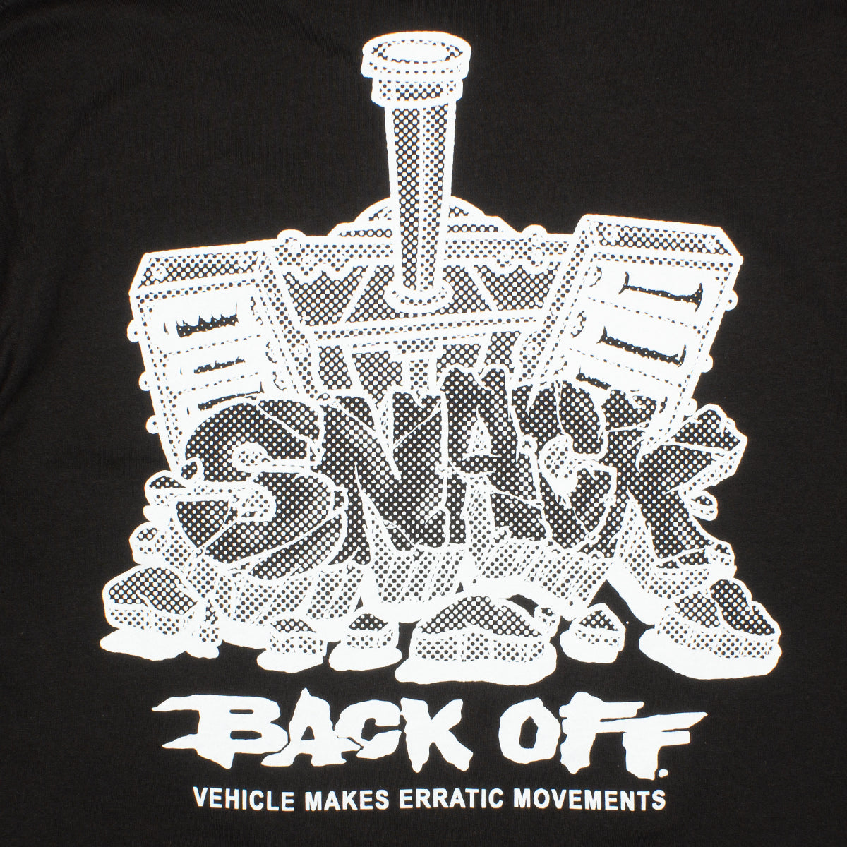 Snack | Back Off T-Shirt Color : Black