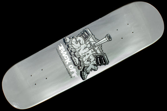 Back Off Silver Deck 8.25"
