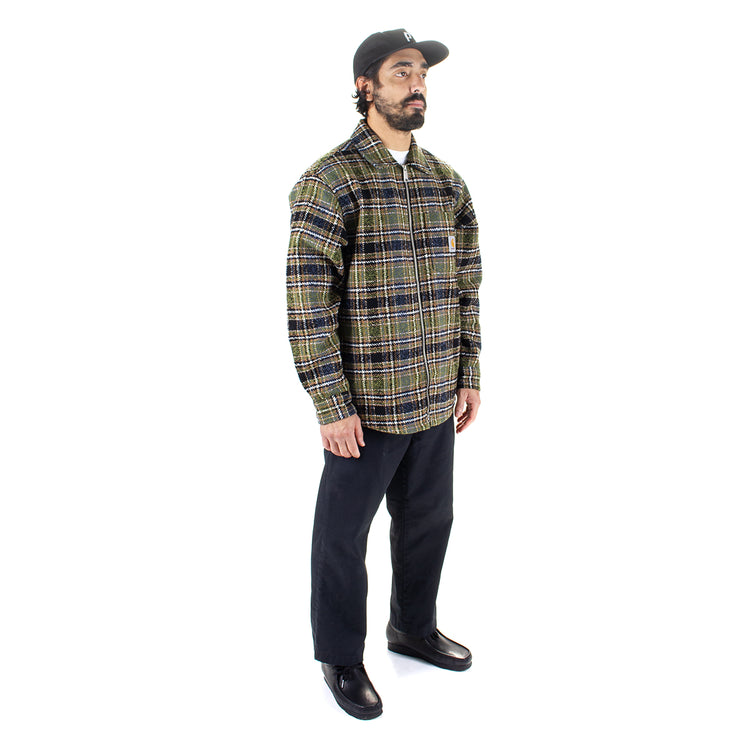 Carhartt WIP | Stroy Shirt Jacket
Style # I032213-2HZ
Color : Stroy Check / Black