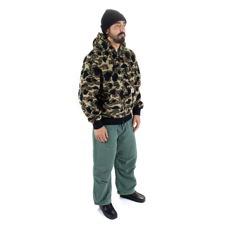 Carhartt WIP | OG Active Liner
Style # I032301-2GV
Color : Camo Duck / Jacquard / Green