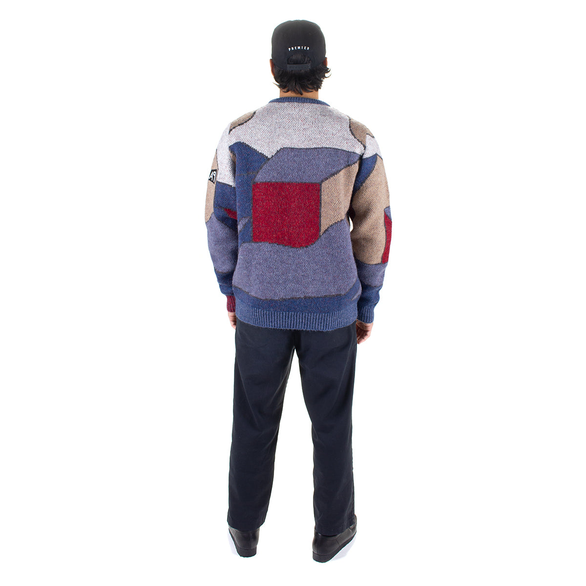 by Parra | Your Street Knitted Pullover
Color : Blue / Multi