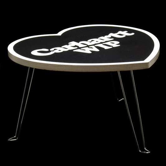 Carhartt WIP - Heart Folding Table
Style # I035830-0D2
Color : Black / White