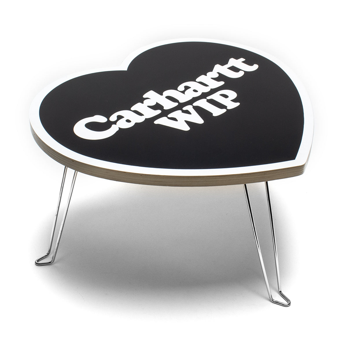 Carhartt WIP - Heart Folding Table
Style # I035830-0D2
Color : Black / White