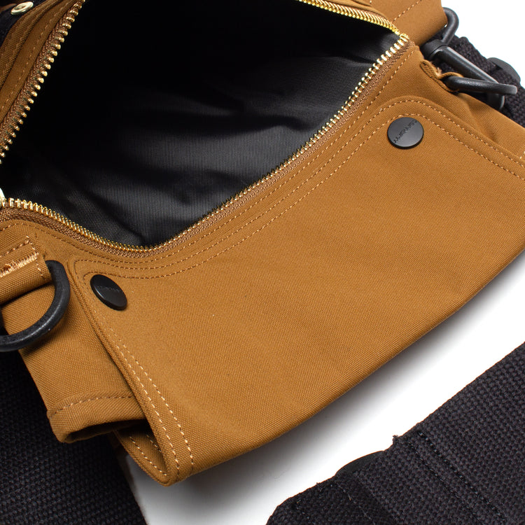 Carhartt WIP | Carpenter Shoulder Bag
Style # I033783-HZ
Color : Hamilton Brown