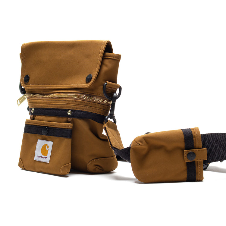 Carhartt WIP | Carpenter Shoulder Bag
Style # I033783-HZ
Color : Hamilton Brown