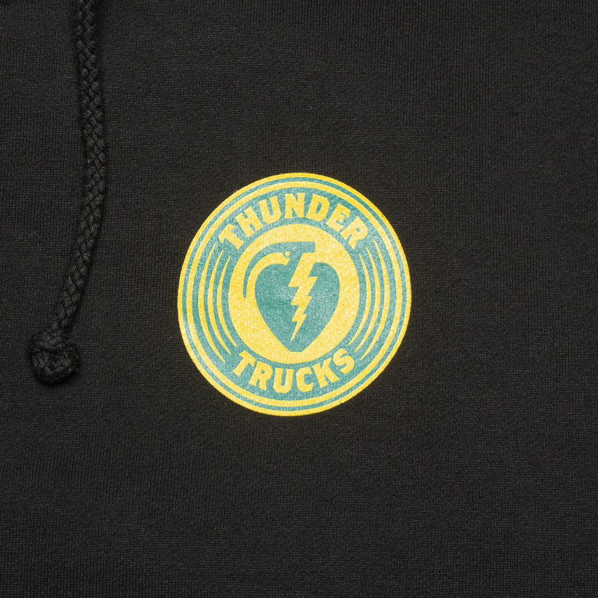 Thunder | Charged Grenade Zip-Up Hoodie Color : Black / Teal