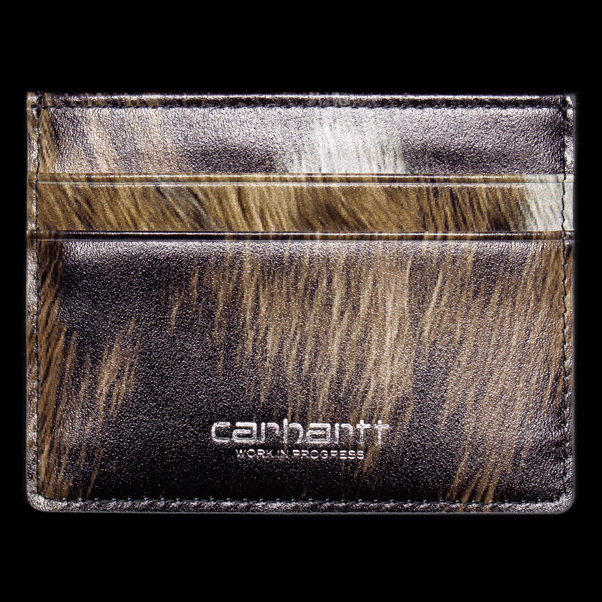 Carhartt WIP - Vegas Cardholder
Style # I033109-3BY
Color : Wild Dog / Silver