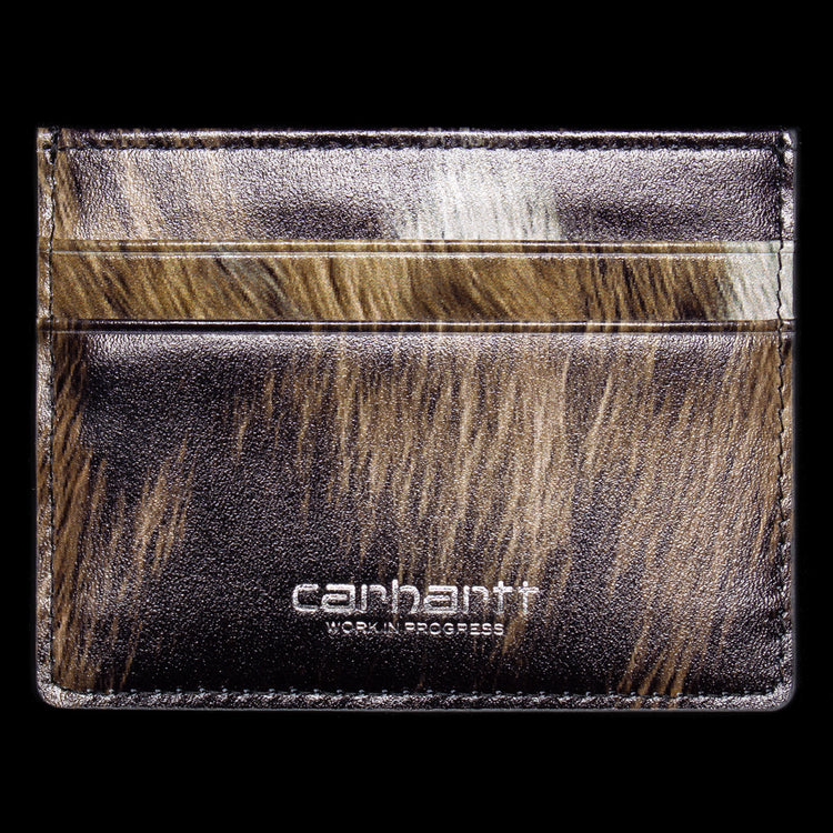 Carhartt WIP - Vegas Cardholder
Style # I033109-3BY
Color : Wild Dog / Silver