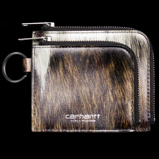Carhartt WIP - Double Vegas Zip Wallet
Style # I033802-3BY
Color : Wild Dog / Silver