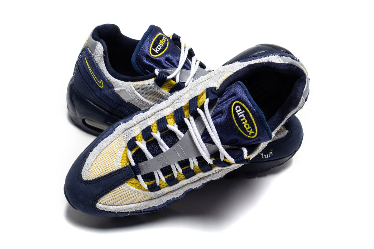 Nike SB - Air Max 95 x Eric Koston
Style # HQ8492-400
Color : Obsidian / Speed Yellow / Midnight Navy