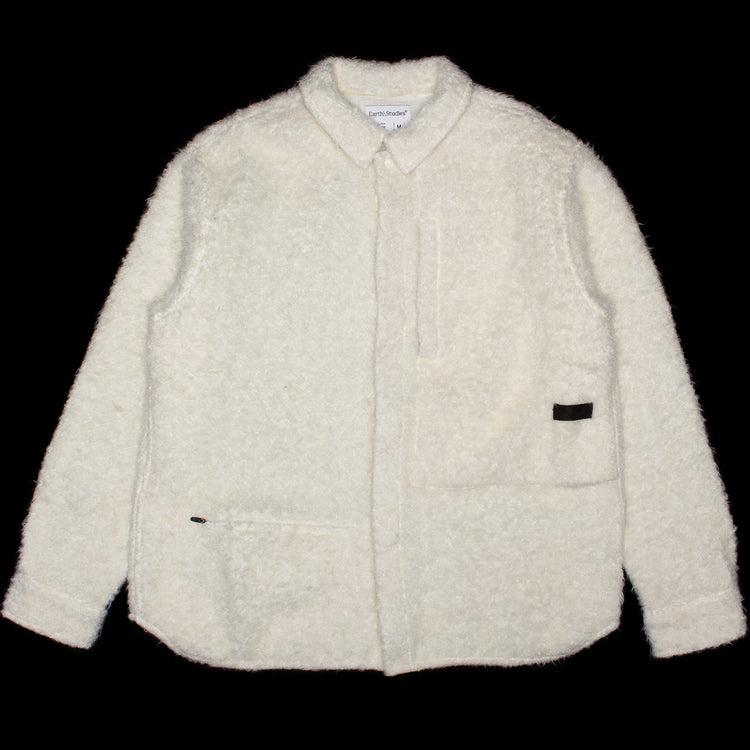 Earth Studies - Technician Shirt
Style # MS-116
Color : Natural Wool Blend