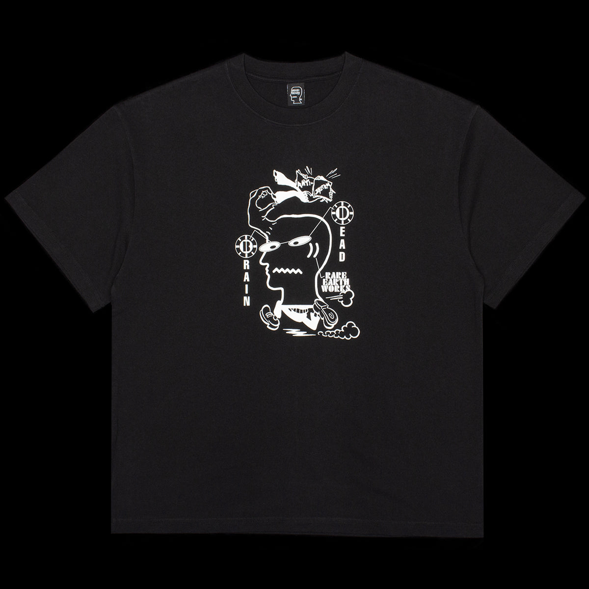 Brain Dead - Earth Works T-Shirt
Color : Black