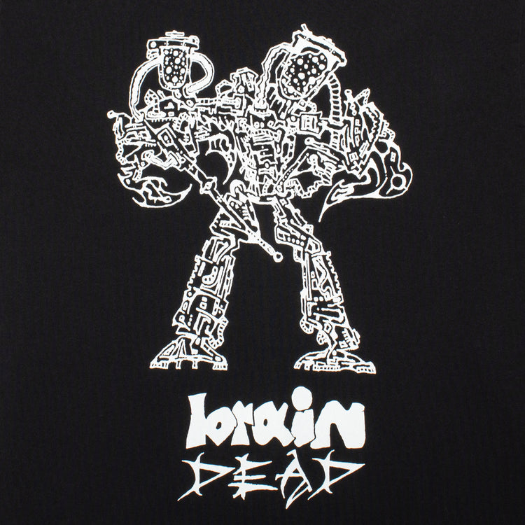 Brain Dead - Skull Mech L/S T-Shirt
Color : Black