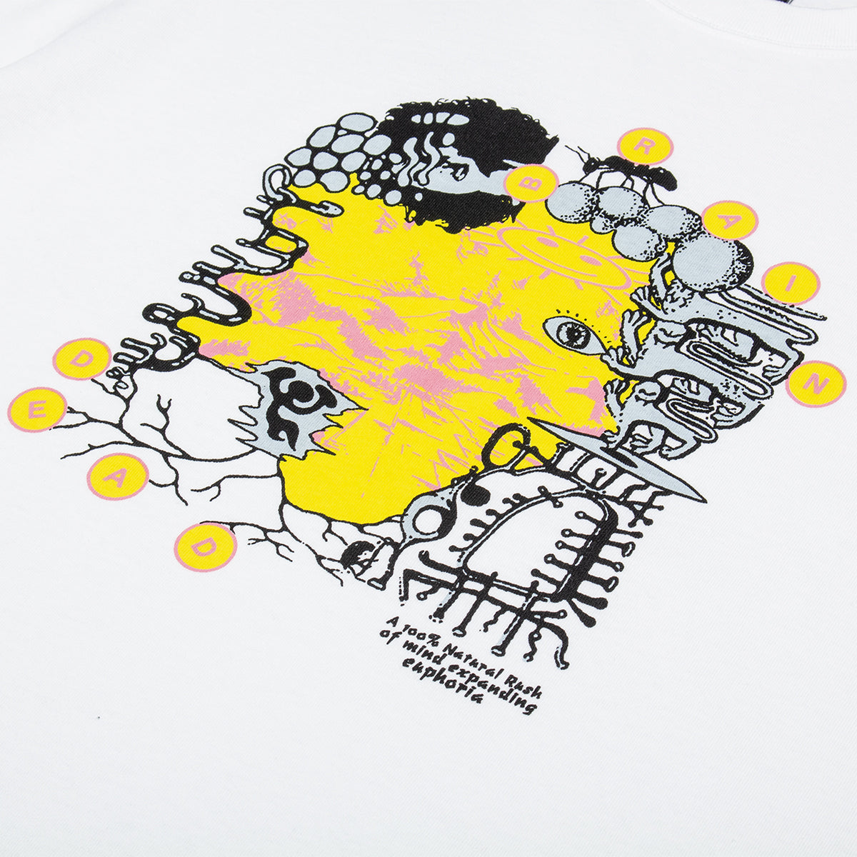 Brain Dead - Euphoria T-Shirt
Color : White