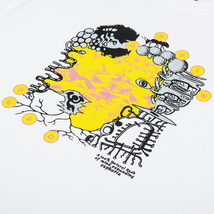 Brain Dead - Euphoria T-Shirt
Color : White