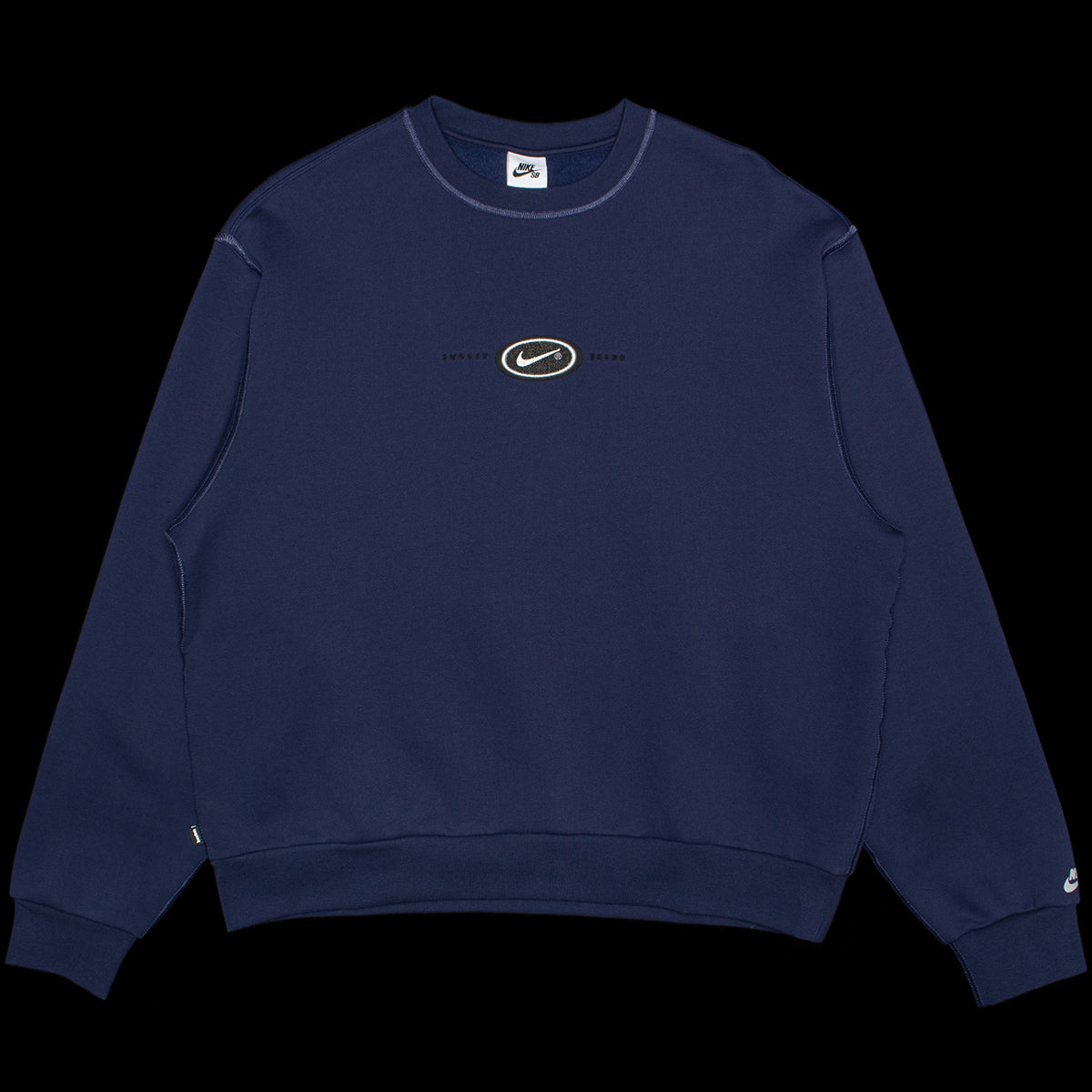 Nike SB - Koston Crewneck
Style # HV0247-410
Color : Midnight Navy