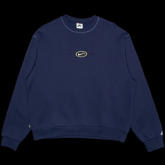 Nike SB - Koston Crewneck
Style # HV0247-410
Color : Midnight Navy