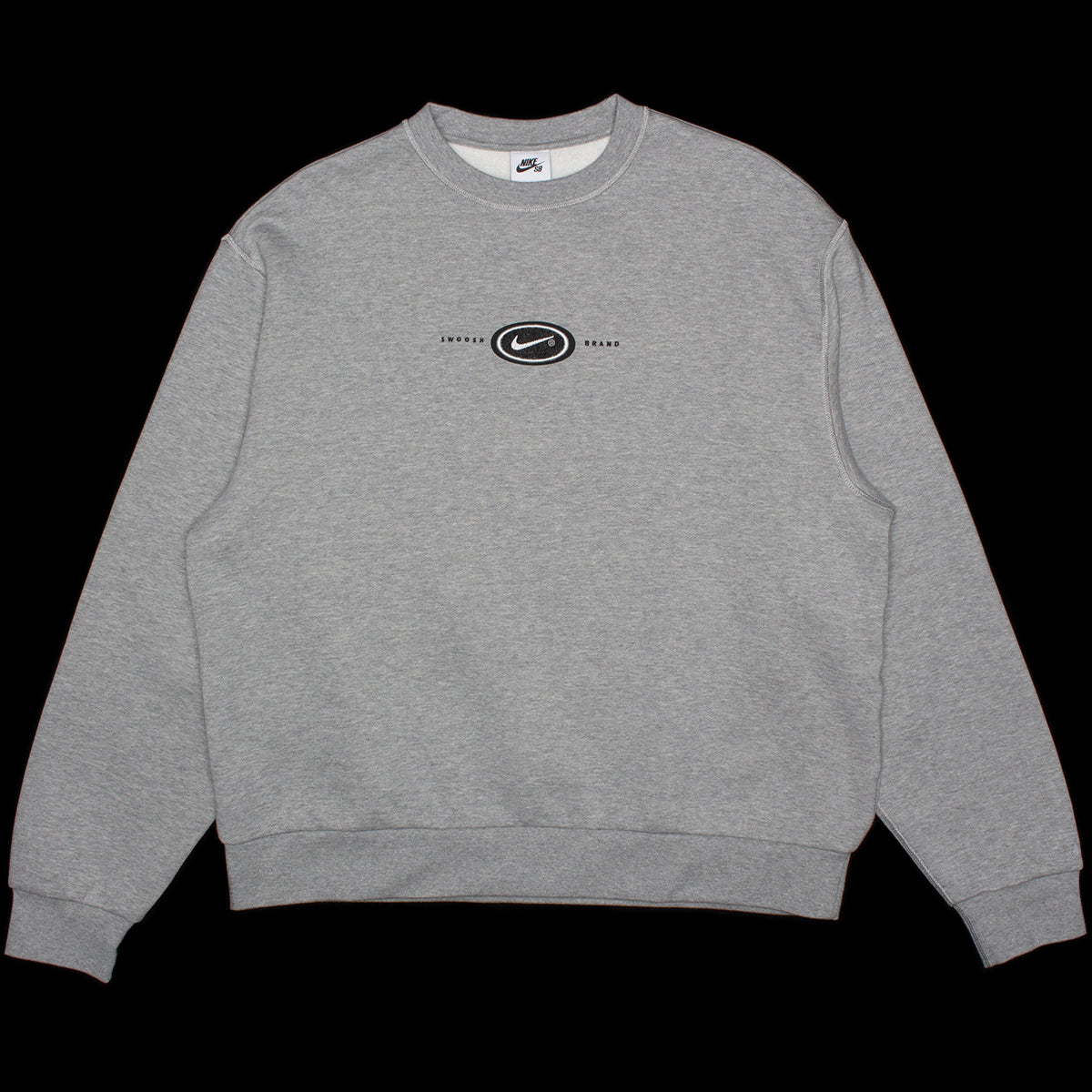 Nike SB - Koston Crewneck
Style # HV0247-063
Color : Dark Grey Heather