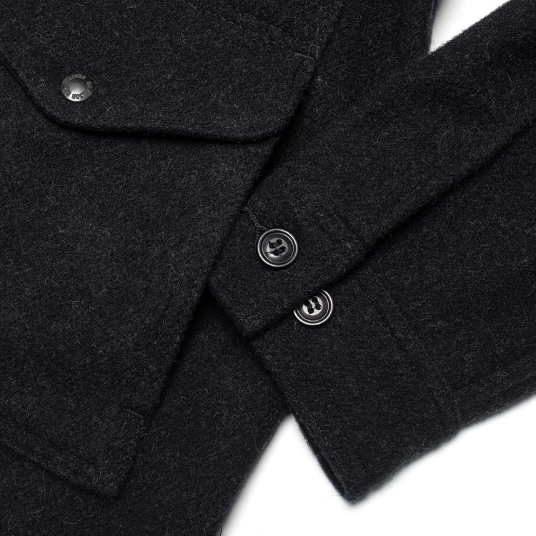 Filson - Mackinaw Wool Cruiser Jacket
Style # F1420484768
Color : Charcoal
