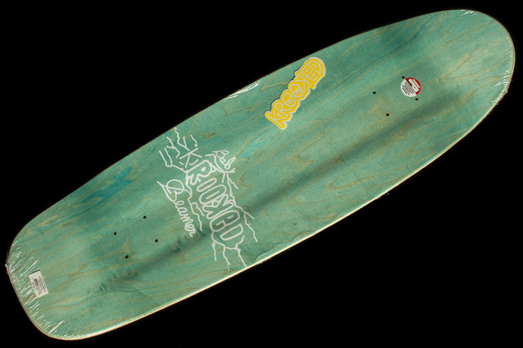 Krooked | Baby Beamer Deck
Sizes : 10.12"
Color : Teal