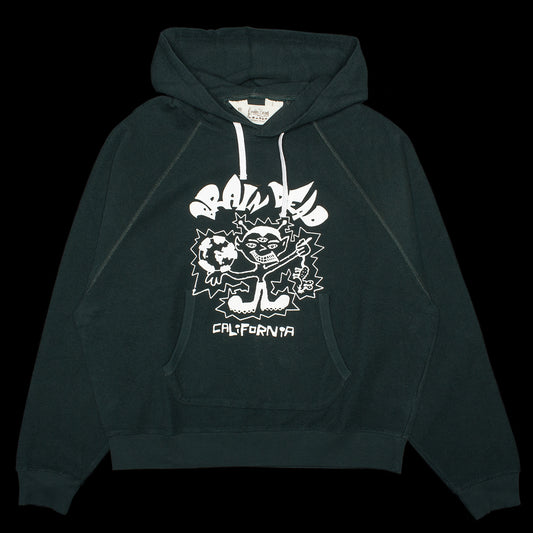 Brain Dead - Global Shock Hoodie
Color : Forest Green